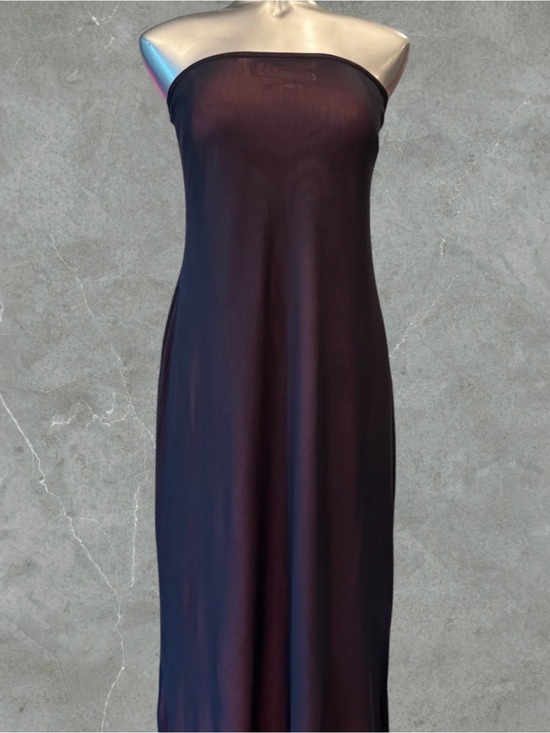 wild fable Dresses & Skirts - 2 for $30 | Strapless Mesh Dress in Plum